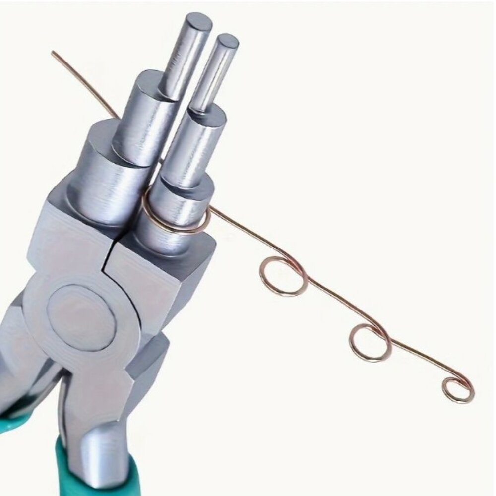 Wire Looping Jewelry Pliers Carbon Steel Round Nose Pliers for 3-10mm Ring